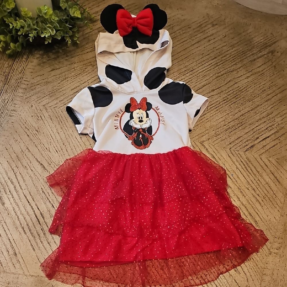 Disney Minnie Mouse Hooded Dress 6X